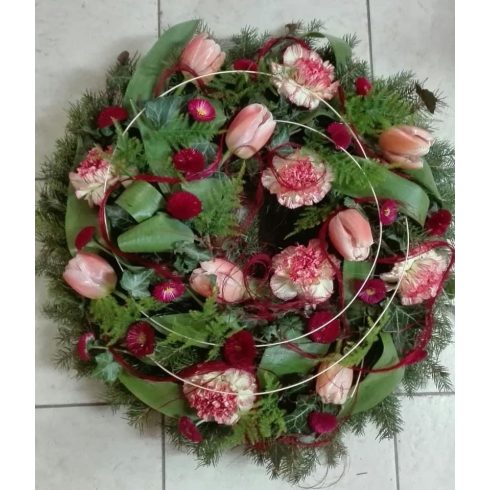 Élő koszorú minták 4