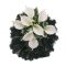 Selyemkoszorú (42cm) - Kála - Fehér #P1