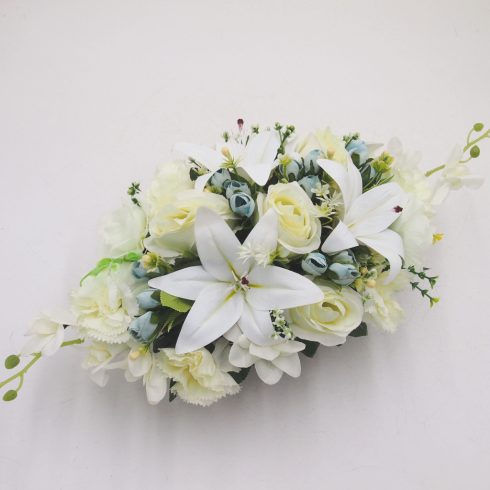 Ovális sírdísz 421