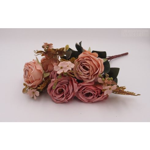 Antik nyílott rózsacsokor