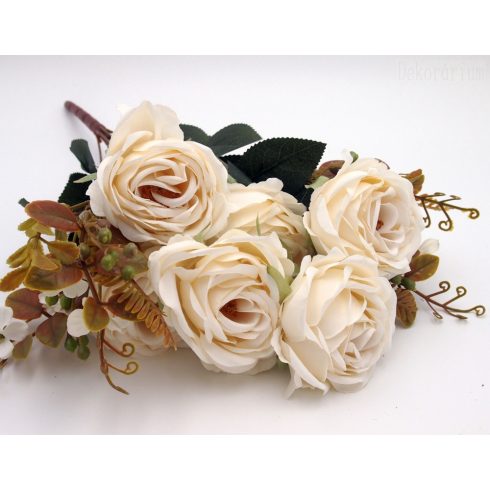 Antik nyílott rózsacsokor