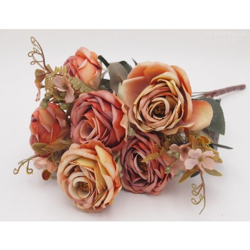 Antik nyílott rózsacsokor