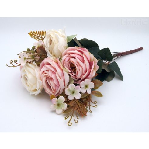 Antik nyílott rózsacsokor