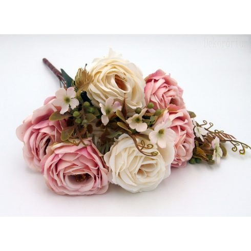 Antik nyílott rózsacsokor