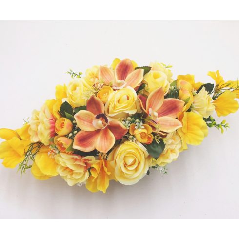 Ovális sírdísz 395