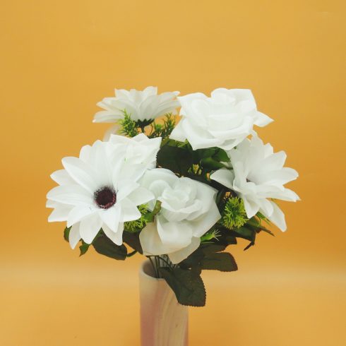 Rózsa-dália csokor