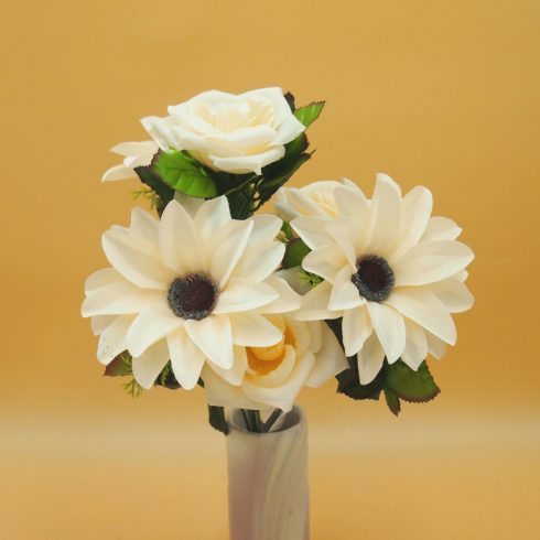 Rózsa-dália csokor