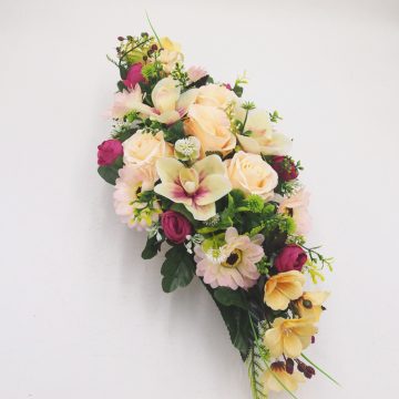 Ovális sírdísz 432