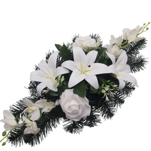 Beton nagy csónak sírdísz 1