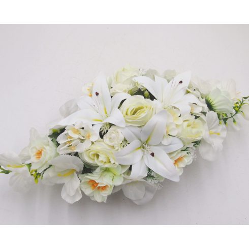 Ovális sírdísz 436