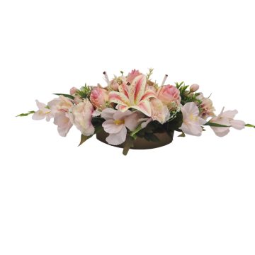 Beton ovális sírdísz 31