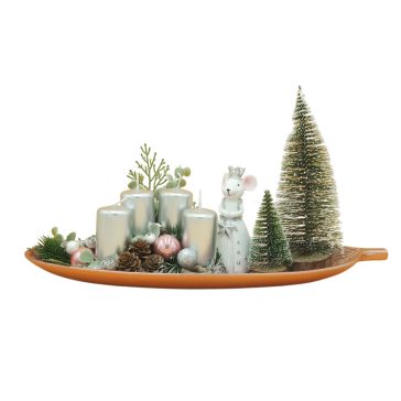 Adventi asztaldísz #1