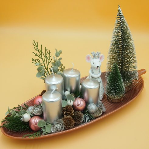 Adventi asztaldísz 6