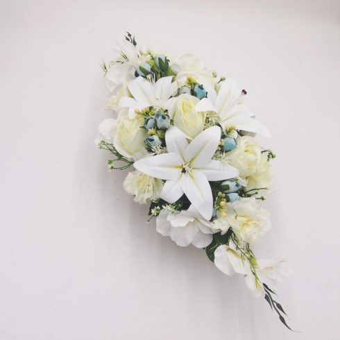 Ovális sírdísz 404