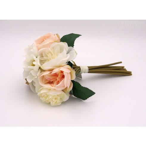 Angolrózsa-vegyesvirág köteg