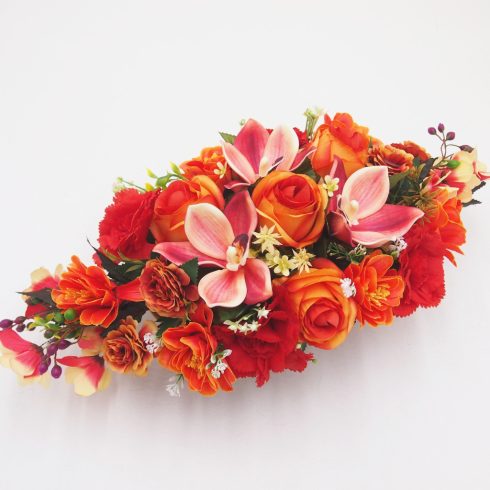 Ovális sírdísz 423