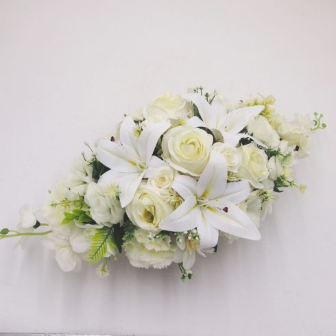 Ovális sírdísz 406