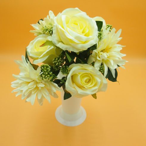 Rózsa - dália csokor 7