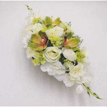 Ovális sírdísz 415