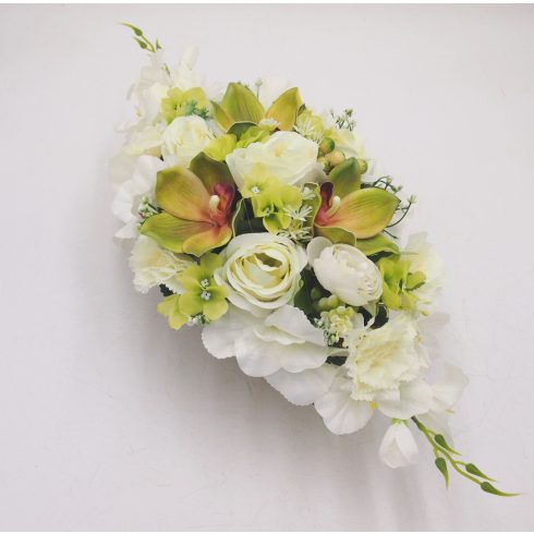 Ovális sírdísz 415