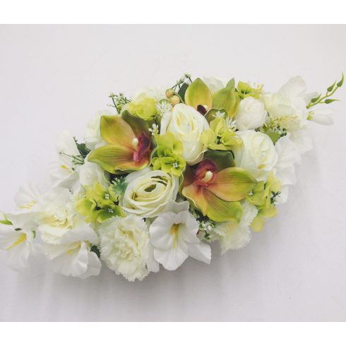 Ovális sírdísz 415