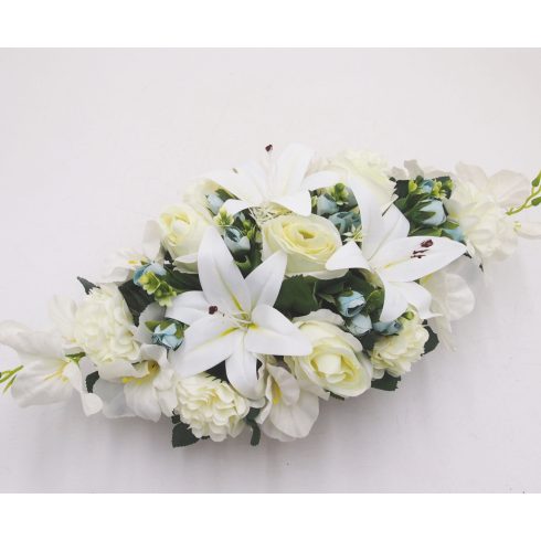 Ovális sírdísz 437