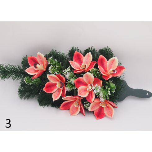 Sírcsokor - hab orchidea