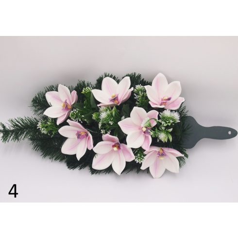 Sírcsokor - hab orchidea