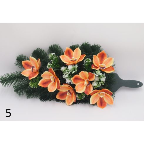 Sírcsokor - hab orchidea