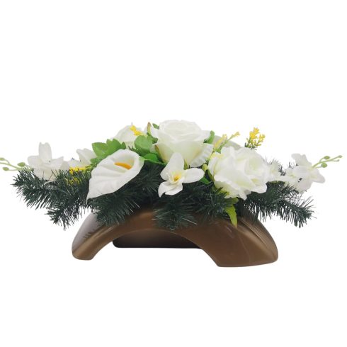 Beton híd sírdísz 1