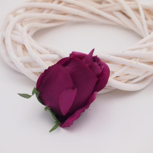 Rózsabimbó fej - Sötétlila