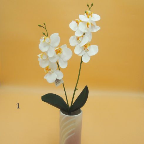 Gumi orchidea szál - 2ág