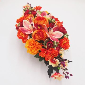 Ovális sírdísz 419