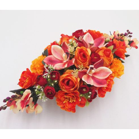 Ovális sírdísz 419