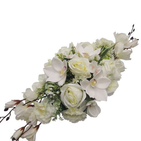 Beton ovális sírdísz 29