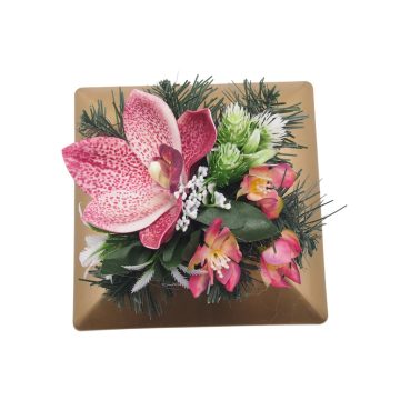 Beton kis sírdísz 5