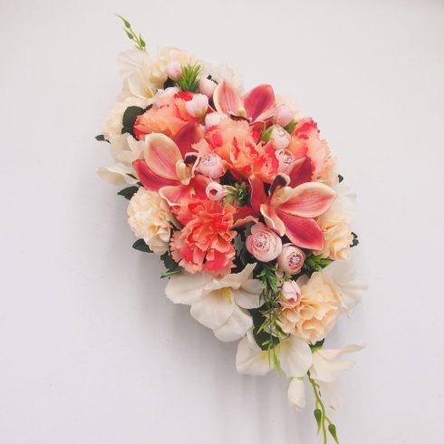 Ovális sírdísz 405