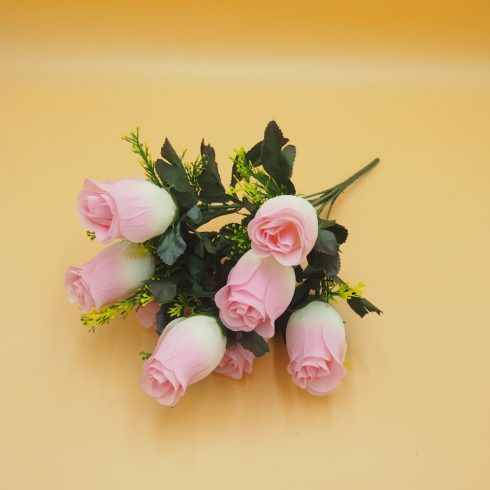 Rózsabimbó csokor 10