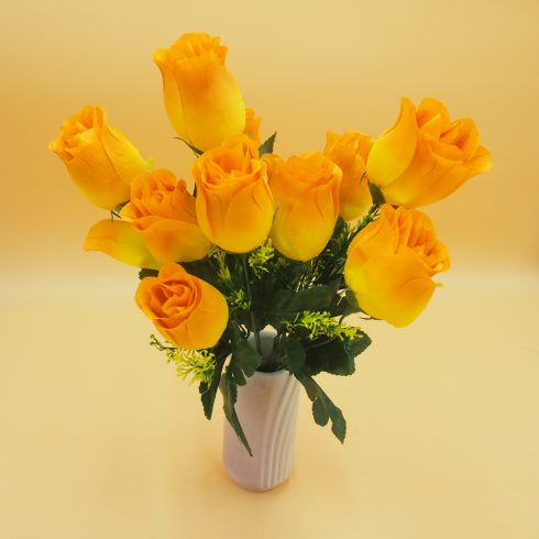 Rózsabimbó csokor 10