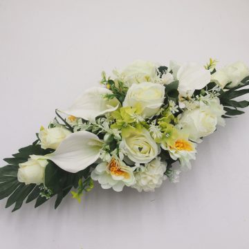 Ovális sírdísz 444