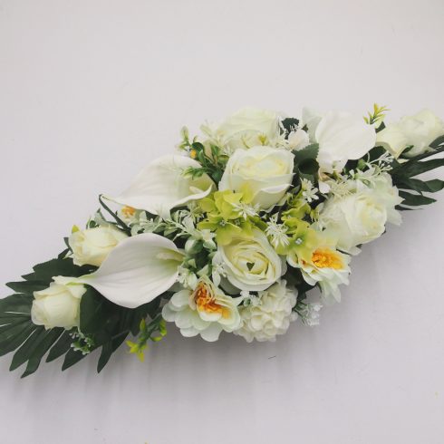 Ovális sírdísz 444