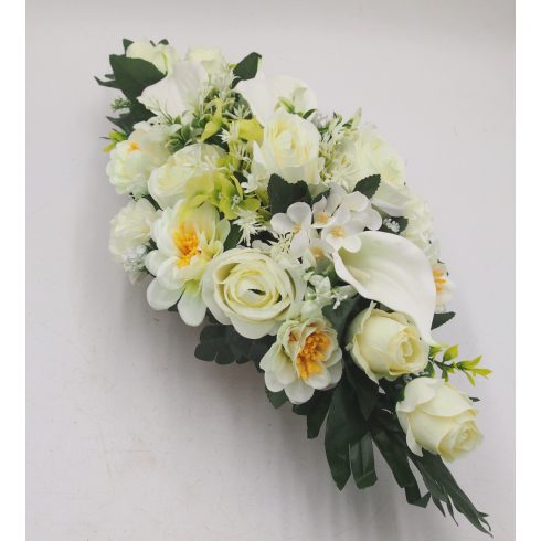 Ovális sírdísz 444