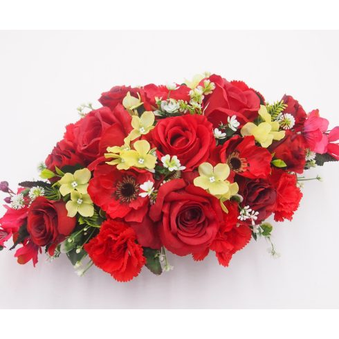 Ovális sírdísz 361