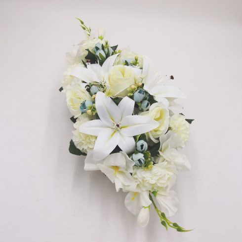 Ovális sírdísz 425