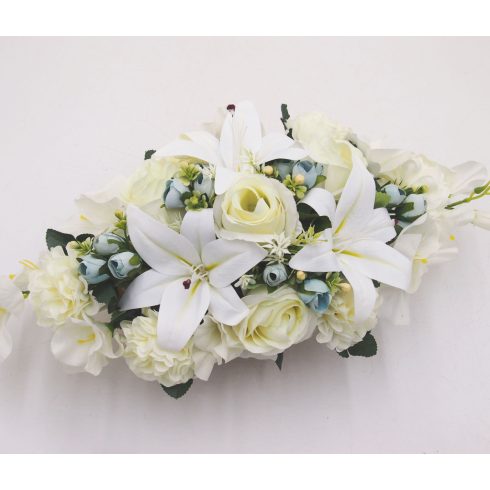 Ovális sírdísz 425