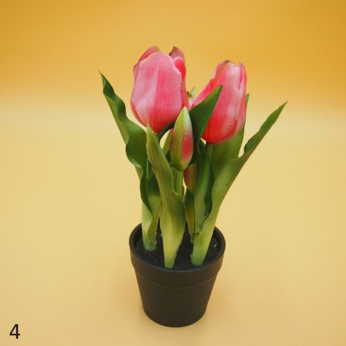 Cserepes gumi tulipán