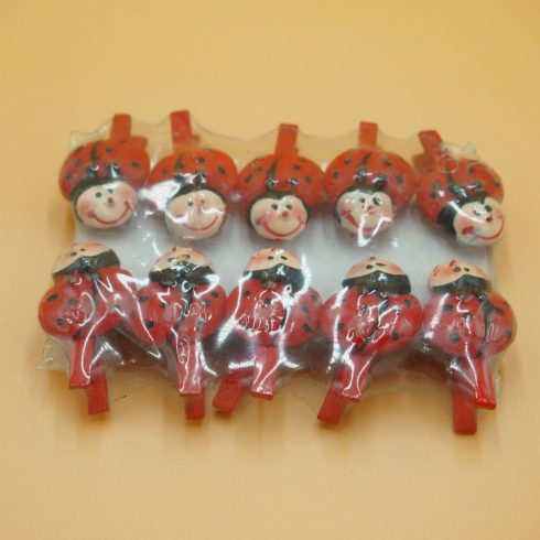 Katicás kis csipesz - 10db