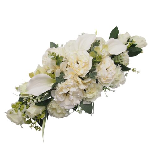 Beton ovális sírdísz 33