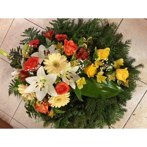 Élő koszorú minták 3