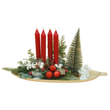 Adventi asztaldísz #2